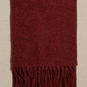 BANANA REPUBLIC ITALIAN BOUCLÉ Alpaca SCARF